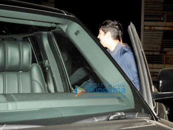 Twinkle Khanna and Aarav Kumar snapped post a movie screening at PVR Juhu