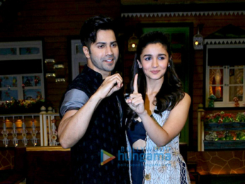 Varun Dhawan, Alia Bhatt promote 'Badrinath Ki Dulhania' on 'The Kapil Sharma Show'