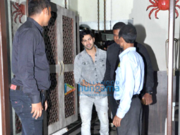 Varun Dhawan snapped with his rumoured GF Natasha post dinner at Bastian Restaurant in Bandra