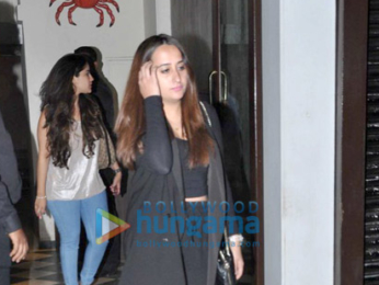 Varun Dhawan snapped with his rumoured GF Natasha post dinner at Bastian Restaurant in Bandra
