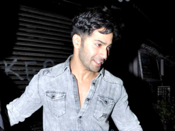 Varun Dhawan snapped with his rumoured GF Natasha post dinner at Bastian Restaurant in Bandra