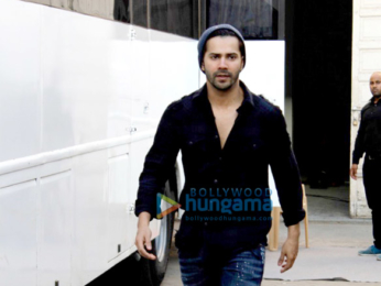 Varun Dhawan snapped at Mehboob Studio
