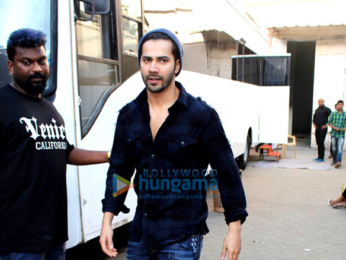 Varun Dhawan snapped at Mehboob Studio