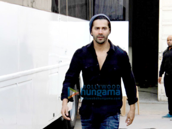 Varun Dhawan snapped at Mehboob Studio