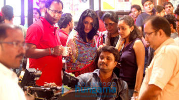 On The Sets Of The Movie Wedding Anniversary