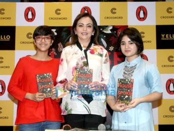 Zaira Wasim & Nita Ambani at the launch of Zuni Chopra's book 'House That Spoke'