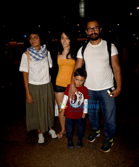 aamir khan returns from thailand holidays with family 2