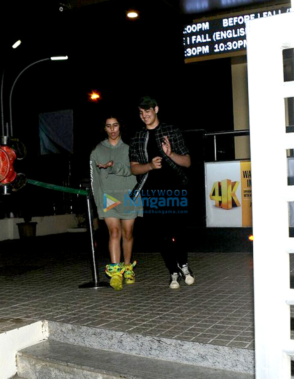 Aarav Kumar snapped at PVR, Juhu with friends