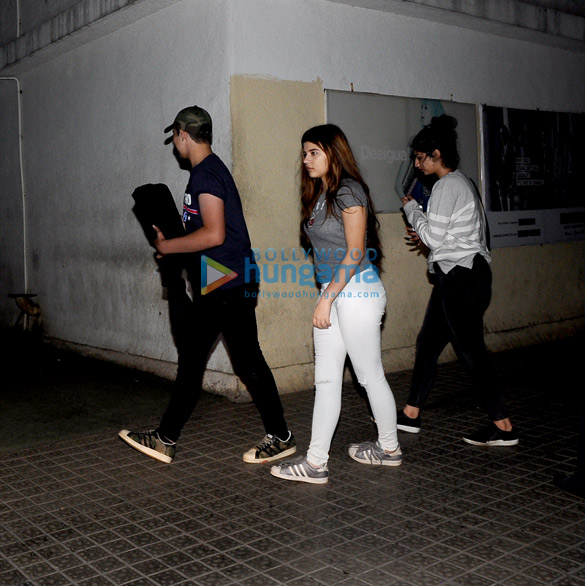 aarav kumar snapped with his close friends post a movie screening at pvr juhu 6
