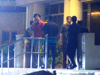 Abhishek Bachchan, Aishwarya Rai Bachchan and Sikander Kher snapped at Lilavati hospital