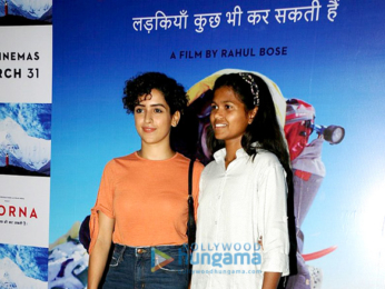 Aditya Roy Kapur, Dia Mirza and others at 'Poorna' screening
