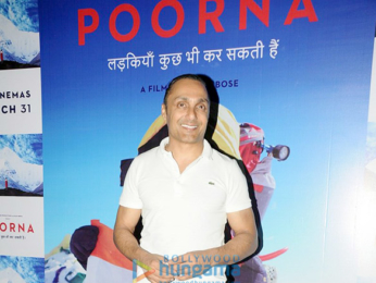 Aditya Roy Kapur, Dia Mirza and others at 'Poorna' screening