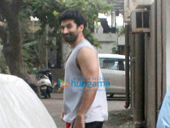 Aditya Roy Kapur snapped in Bandra