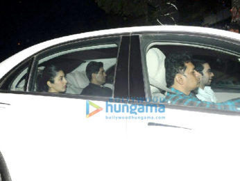 Aishwarya Rai Bachchan and others attend her father Krishnaraj Rai's funeral