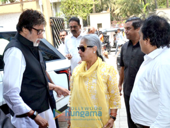 Aishwarya Rai Bachchan's (late) father Krishnaraj Rai's shraddhanjali ceremony at 'Bunts Sangha Bhavan'