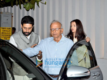 Aishwarya Rai Bachchan's (late) father Krishnaraj Rai's shraddhanjali dinner at Blue Sea, Worli