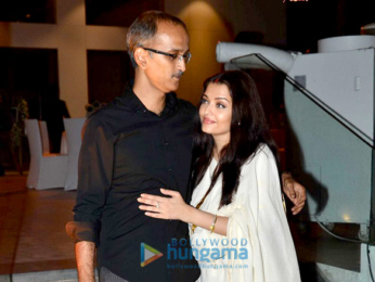 Aishwarya Rai Bachchan's (late) father Krishnaraj Rai's shraddhanjali dinner at Blue Sea, Worli