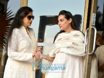 Aishwarya Rai Bachchan's father's prayer meet