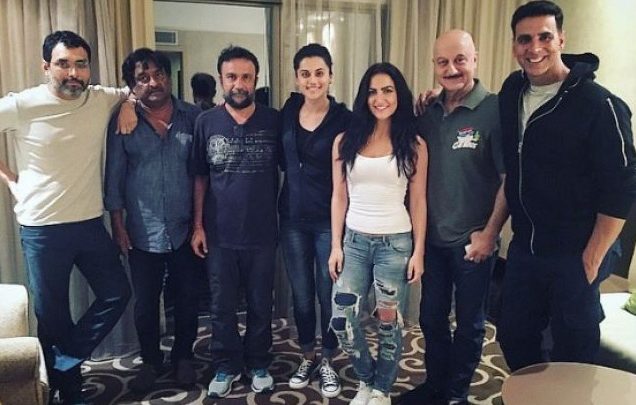 Akshay Kumar Shares Video Of Celebrating Anupam Kher’s Birthday With Team Naam Shabana