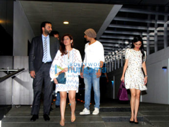 Akshay Kumar & Twinkle Khanna snapped post dinner at Hakkasan