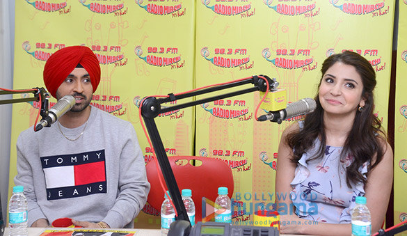 Anushka Sharma & Diljit Dosanjh promote ‘Phillauri’ at 98.3 FM Radio Mirchi studio Anushka Sharma & Diljit Dosanjh promote ‘Phillauri’ at 98.3 FM Radio Mirchi studio