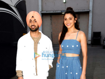 Anushka Sharma and Diljit Dosanjh snapped at Phillauri's promotions
