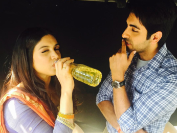 Check out: Ayushmann Khurrana is suspicious of Bhumi Pednekar on the sets of Shubh Mangal Saavdhan Check out: Ayushmann Khurrana is suspicious of Bhumi Pednekar on the sets of Shubh Mangal Saavdhan
