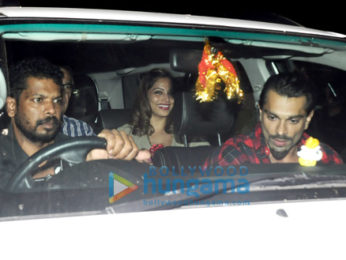 Bipasha Basu & Karan Singh Grover snapped post a movie screening at PVR Juhu