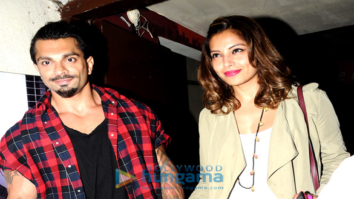 Bipasha Basu & Karan Singh Grover snapped post a movie screening at PVR Juhu