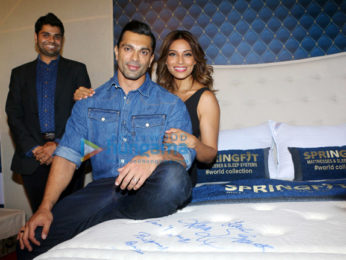 Bipasha Basu and Karan Singh Grover launch ‘Springfit Mattresses’ Autograph Collection