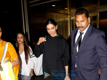 Deepika Padukone snapped returning from Delhi