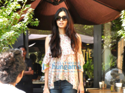 Diana Penty snapped post her lunch at ‘Suzette’, Bandra