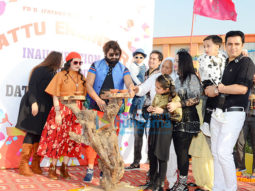 Dr. MSG at the launch of his next film ‘Jattu Engineer’