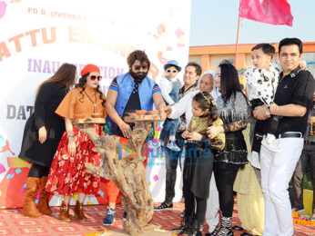 Dr. MSG at the launch of his next film 'Jattu Engineer'