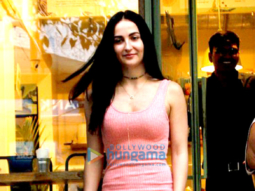 Elli Avram snapped at the Kitchen Garden, Bandra