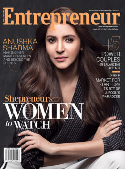 Anushka Sharma On The Cover Of Entrepreneur