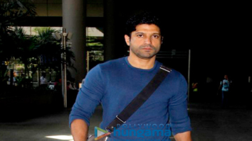 Farhan Akhtar & Lisa Haydon snappd at the airport