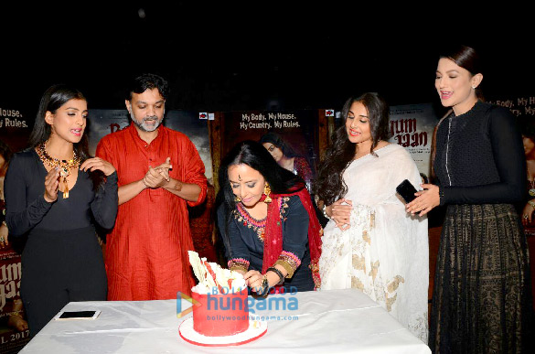 ila arun celebrates her birthday with the cast of begum jaan 1