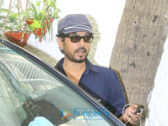Irrfan Khan snapped in Juhu