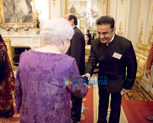 kamal haasan meets the queen of england as a part of indo uk cultural celebrations in london 5