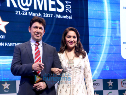 Madhuri Dixit & Sriram Nene grace FICCI FRAMES 2017