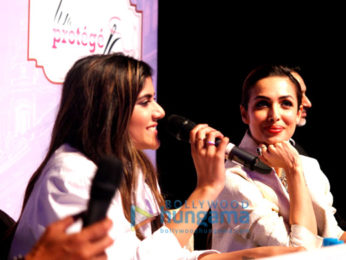 Malaika Arora Khan and Ananya Birla at Liva Protege fashion Showcase
