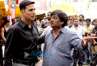 On The Sets Of The Movie Naam Shabana