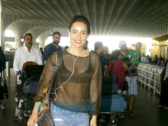 Neha Sharma snapped at the airport
