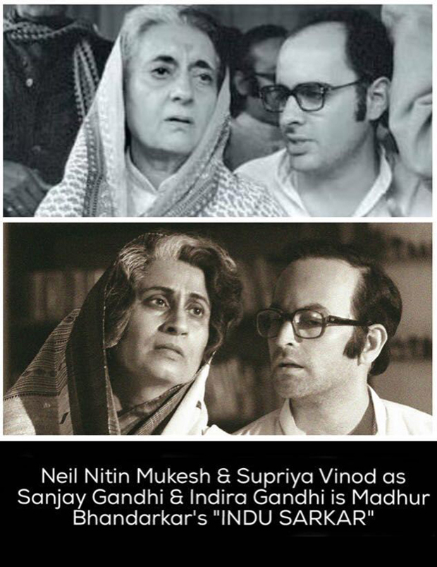 Neil Nitin Mukesh's look as Sanjay Gandhi in Indu Sarkar