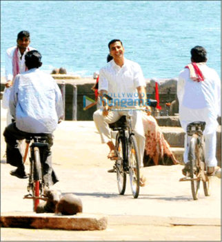 On The Sets Of The Movie Pad Man