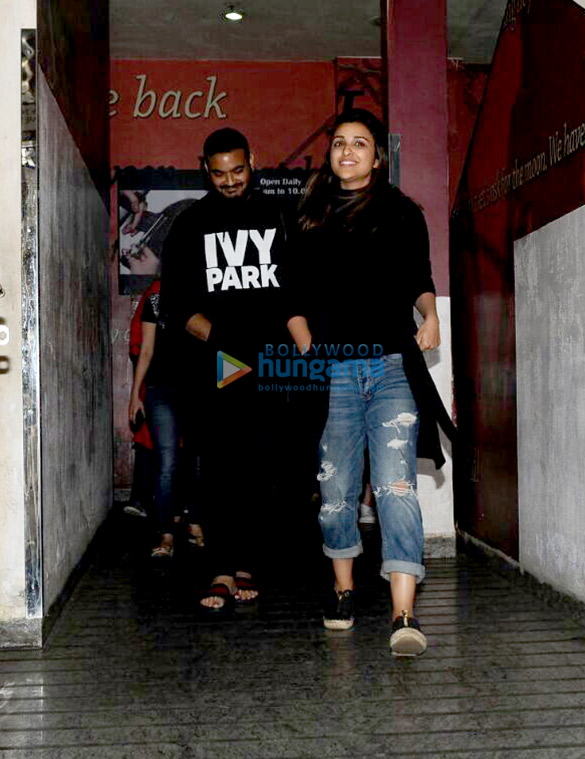 parineeti chopra snapped post a movie screening at pvr juhu 2