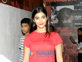 Pooja Hegde snapped post screening of 'Lion' at PVR, Juhu