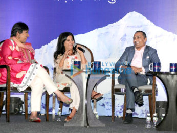Rahul Bose, Zoya Akhtar & Barkha Dutt at their film Poorna's promotions