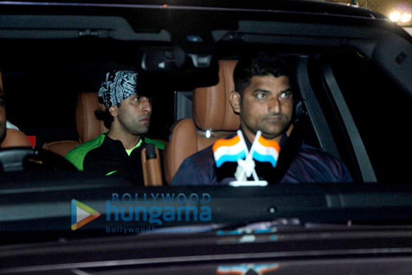 Ranbir Kapoor snapped post his football practice Ranbir Kapoor snapped post his football practice